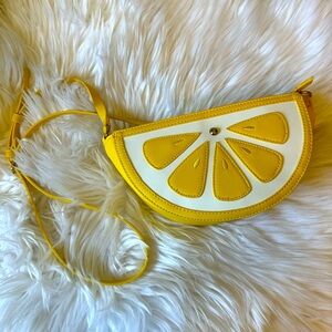 Yellow lemon purse in “like new” condition from Forever 21